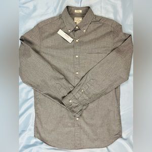 J Crew Organic Cotton Button Down Shirt